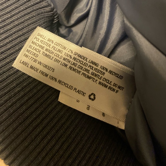 Quilted 💙 Jacket Coat Blue Medium by Universal Thread - Picture 11 of 11